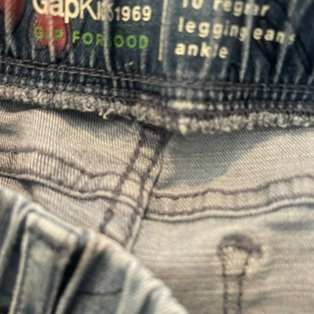 Gap Kids Super Denim‎ Favorite Jeggings In Emoji Print Ankle 10 Regular